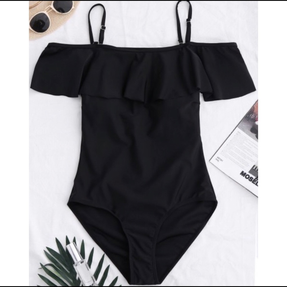 Off the Shoulder Swimsuit